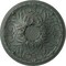 Ekena Millwork Tristan Ceiling Medallion (Fits Canopies up to 6 1/4"), 32 3/8"OD x 3 1/2"P, Cloud Burst Crackle CM32TNCBC - alternate 1